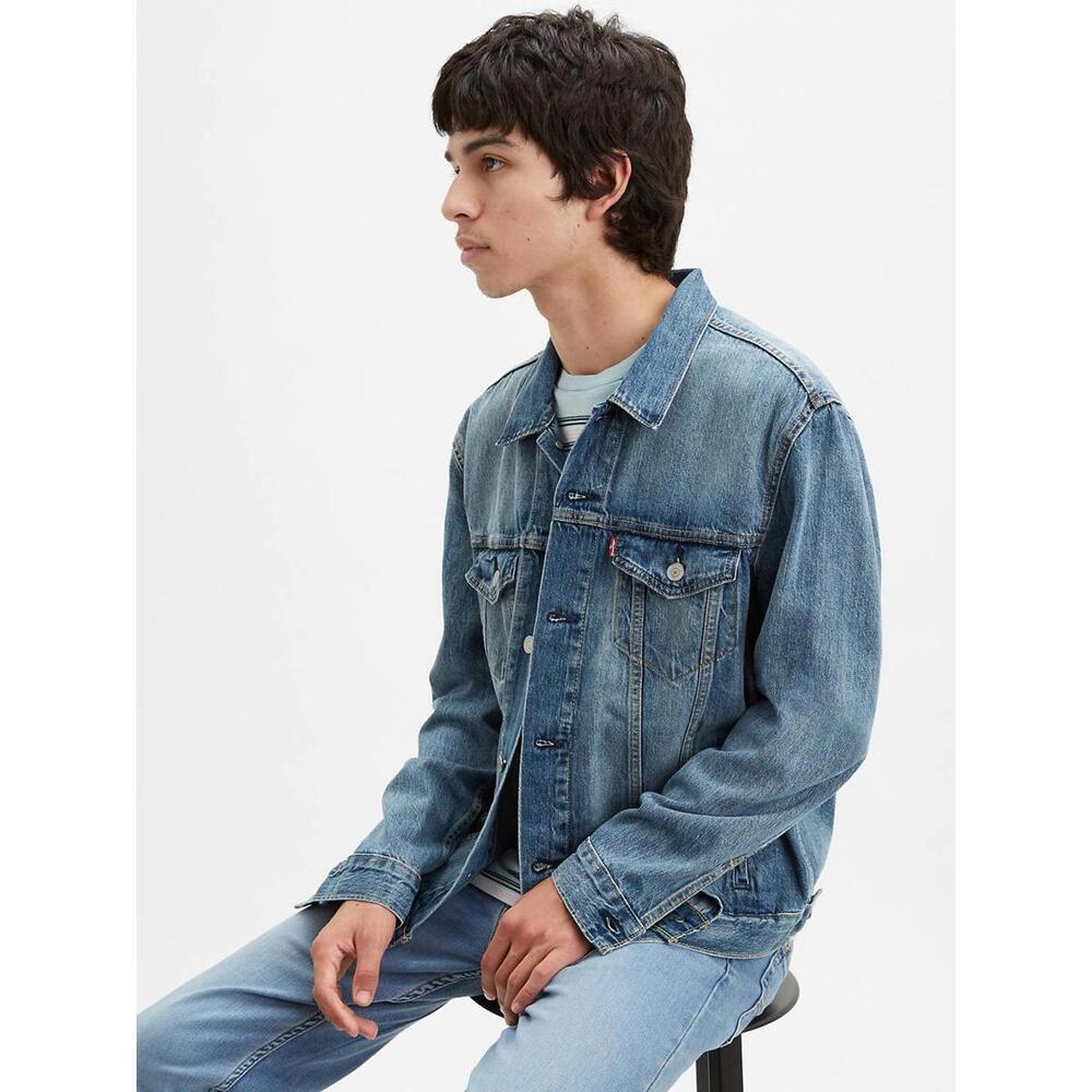 Levi's Mens Trucker Jacket Size L - Picture 5 of 7
